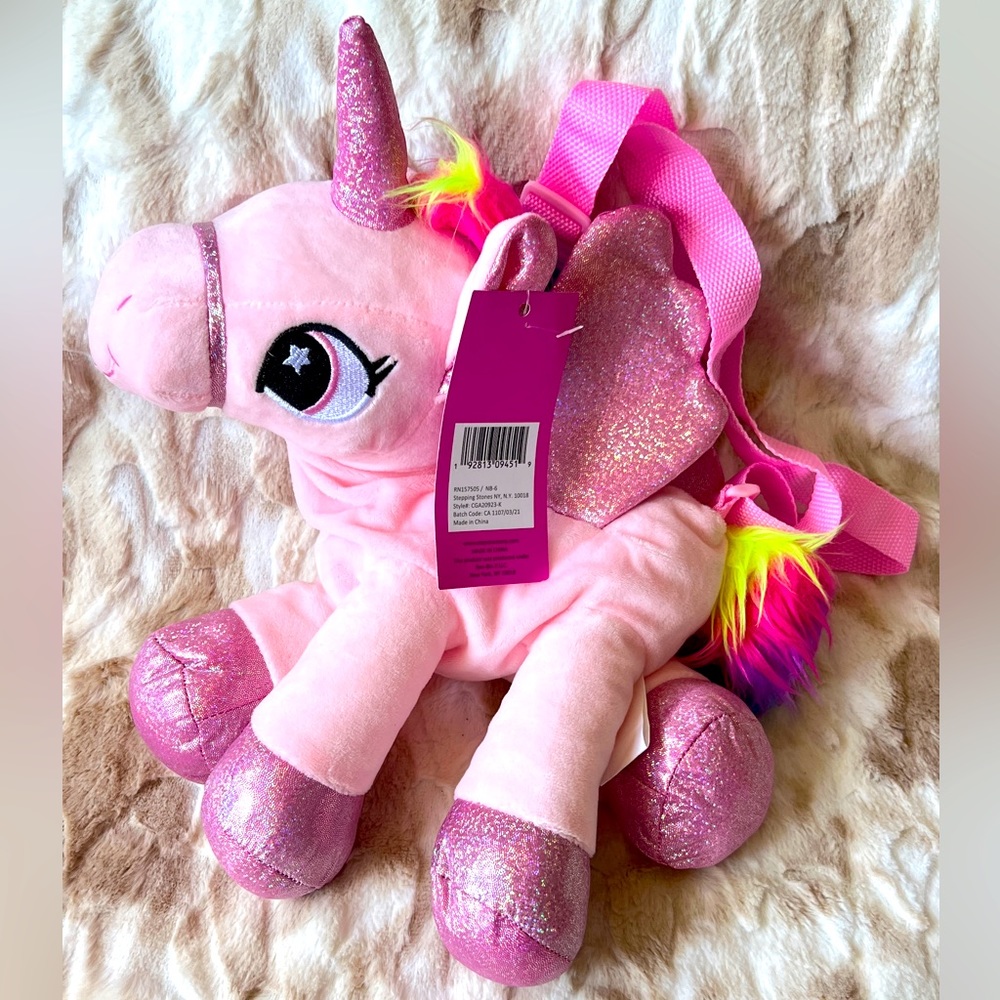 Unicorn purse plushy
